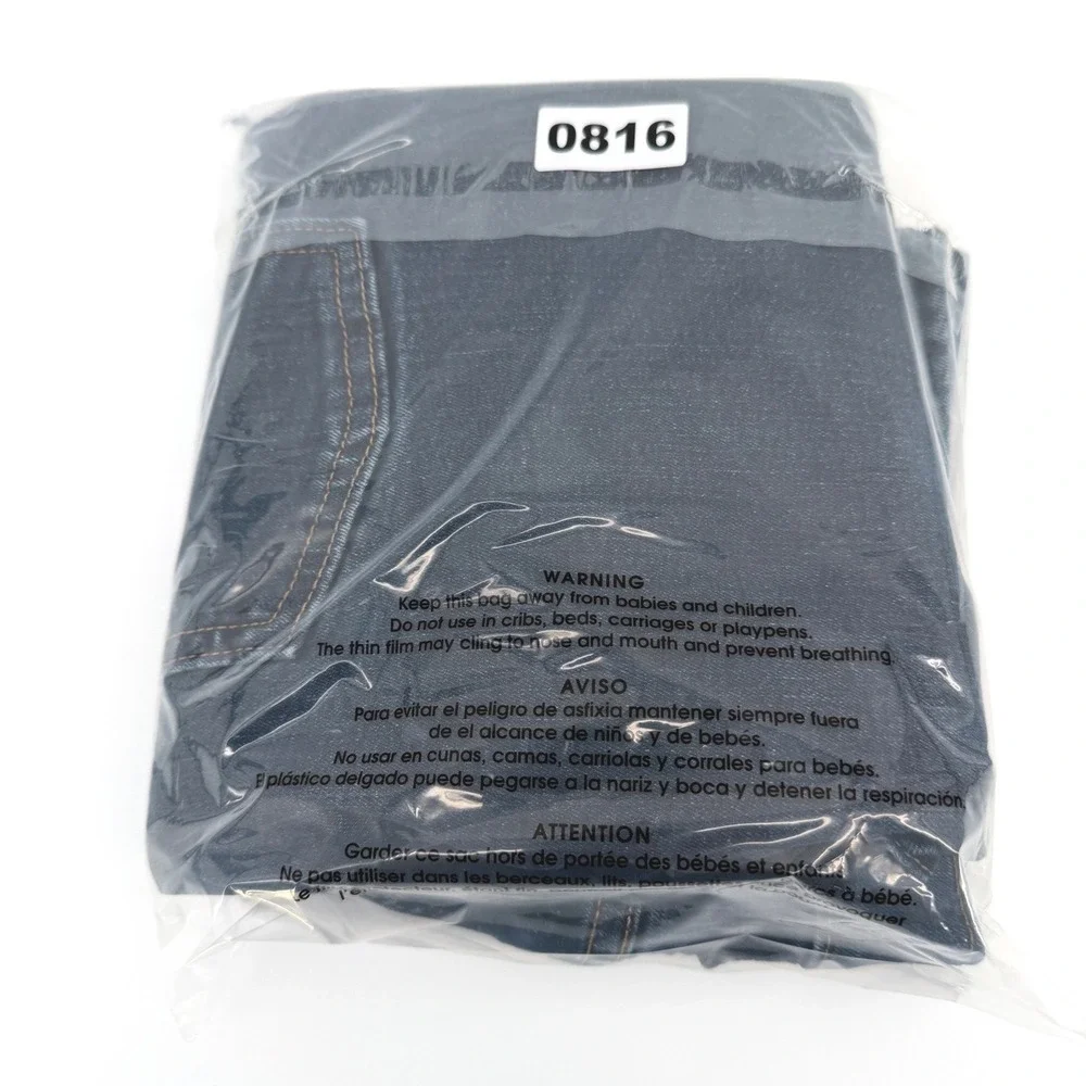 Levi's 510 Jeans Mens 32x30 (Tag 34x32) Dark Blue Denim Skinny Stretch Classic